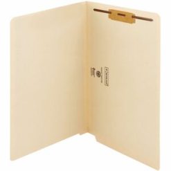 Smead Straight Tab Cut Legal Recycled Fastener Folder - 50 / Box