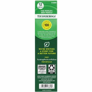 Alternative view of Ticonderoga Tri-Write Wooden Pencils - 12 / Box