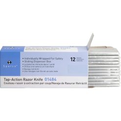 Sparco Tap Action Razor Knife - 12 / Box