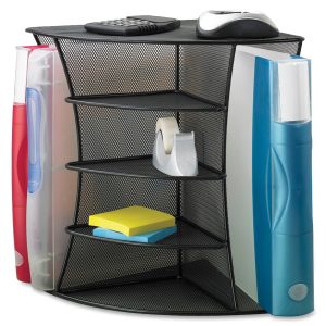 Alternative view of Safco Onyx Mesh Corner Organizer