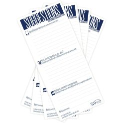 Safco Suggestion Box Card Refills - 25 / Pack