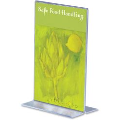 Alternative view of Deflecto Stand-Up Sign Holder
