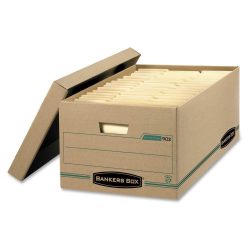 Alternative view of Fellowes Bankers Box Recycled ENVIRO/STOR Transfer Box 15" x 24" x 10" - 12/box