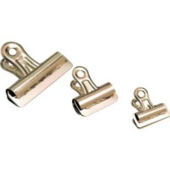 Acme United Chrome Bulldog Clip - Quantity 12 / Box