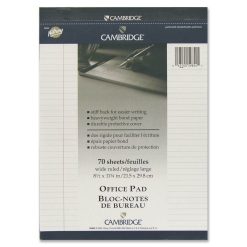 Alternative view of Hilroy Cambridge Office Notepad