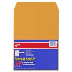 Alternative view of Hilroy Press-It Seal-It Kraft Adhesive Envelope