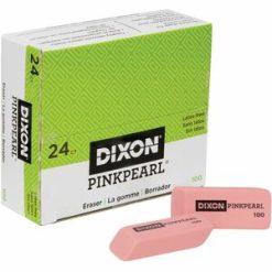 Alternative view of Dixon Medium Pink Pearl Eraser - Quantity 24 Box