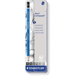 Staedtler Lumograph Drawing Pencil - 6 / Set