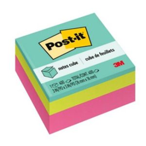 Alternative view of 3M Mini Bright Colors Memo Cube