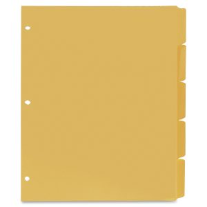 Alternative view of Oxford Plain Tab Loose Leaf Index Divider
