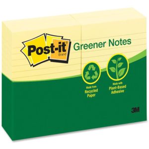 Alternative view of 3M Recycled Ruled Notes