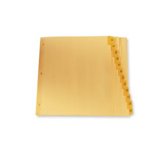 Alternative view of Oxford Preprinted Tab Index Divider