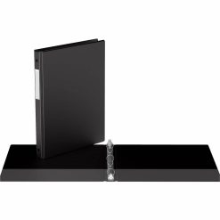 Alternative view of Davis Group Premium Economy, Round Ring, Binder, (Black, 5/8")