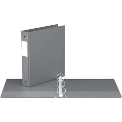 Alternative view of Davis Group Premium Economy, Round Ring, Binder, (Grey, 1.5")