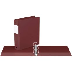 Alternative view of Davis Group Premium Economy, Round Ring, Binder, (Burgundy, 2")