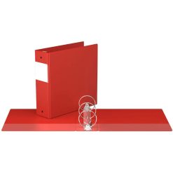 Alternative view of Davis Group Premium Economy, Round Ring, Binder, (Red, 3")