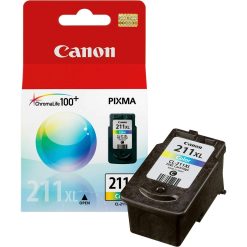 Alternative view of Canon CL-211XL Original Inkjet Ink Cartridge - Cyan, Magenta, Yellow - 1 Each