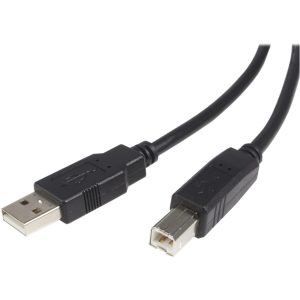 Alternative view of StarTech.com High Speed Certified USB 2.0 - USB cable - 4 pin USB Type A (M) - 4 pin USB Type B (M) - 3ft ( USB / Hi-Speed USB )
