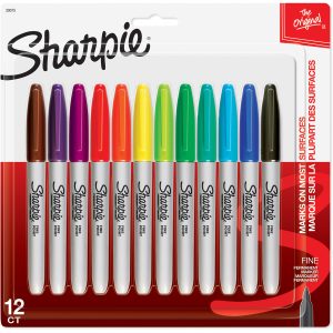 Alternative view of Sharpie Permanent Fine Point Marker - 12 / Pack