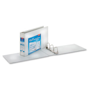 Alternative view of Cardinal ClearVue Overlay Tabloid D-Ring Binder