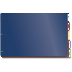 Alternative view of Cardinal Poly Divider with Adhesive Tabs