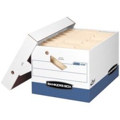 Presto? w/Ergo Handles Storage Boxes - Letter/Legal 4pk - Quantity 4 / Pack