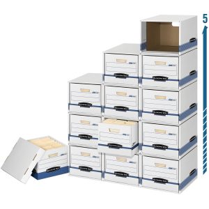 Alternative view of Bankers Box File/Cube Box Shell Letter/Legal - 6 Pack