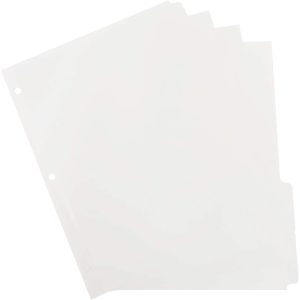 Alternative view of Business Source 3-Ring Plain Tab Indexes