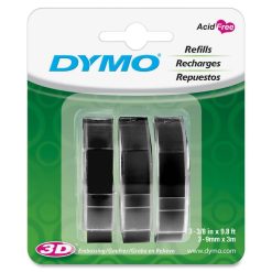 Alternative view of Dymo 1741670 Glossy Embossing Tape - 3 / Pack