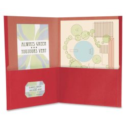 Alternative view of TOPS Letter Recycled Pocket Folder-10 / Pack