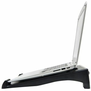 Alternative view of DAC? MP-195 Height and Angle Adjustable Laptop Stand, Black