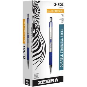 Zebra Pen G-301 41320 Ballpoint Pen - 20 pack