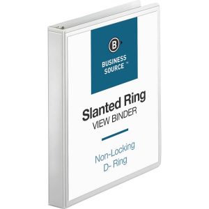 Alternative view of Business Source Basic D-Ring View Binder