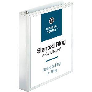 Alternative view of Business Source Basic D-Ring View Binder