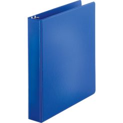 Alternative view of Business Source Basic Round Ring 1 1/2" Binder - Dark Blue