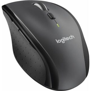 Alternative view of Logitech M705 Marathon Wireless Mouse, 2.4 GHz USB Unifying Receiver, 1000 DPI, 5-Programmable Buttons, 3-Year Battery, Compatible with PC, Mac, Laptop, Chromebook - Black