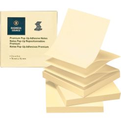 Alternative view of Business Source Reposition Pop-up Adhesive Notes