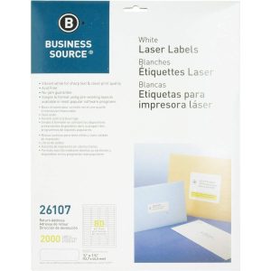 Alternative view of Business Source Address Laser Labels