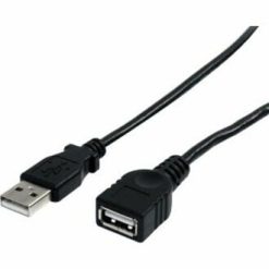 Alternative view of StarTech.com 3 ft Black USB 2.0 Extension Cable A to A - M/F