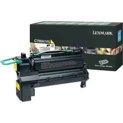 Alternative view of Lexmark C792A1YG Original Toner Cartridge