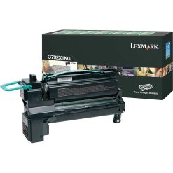 Alternative view of Lexmark C792X1KG Original Toner Cartridge
