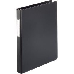 Alternative view of Business Source Basic Round Ring Binder w/Label Holder