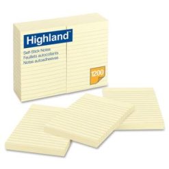 Alternative view of Highland Ruled Self Adhesive Note Pads