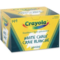 Crayola Dustless Chalk Stick - Quantity 144 / Box