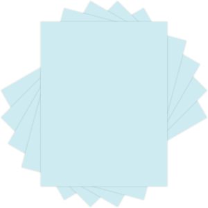 EarthChoice Colors Vellum Bristol Stock - Blue
