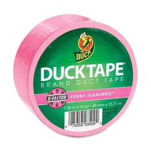 Alternative view of Duck X-Factor Funky Flamingo Duct Tape