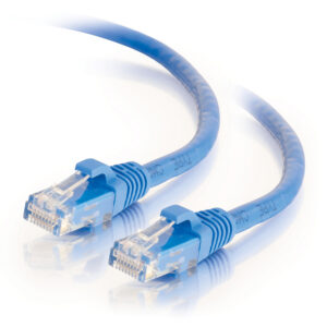 Alternative view of C2G 15ft Cat6 Unshielded Ethernet Cable - Cat 6 Network Patch Cable - Blue