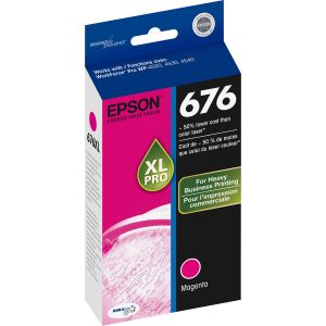 Alternative view of Epson DURABrite Ultra 676XL Original Inkjet Ink Cartridge - Magenta - 1 Each