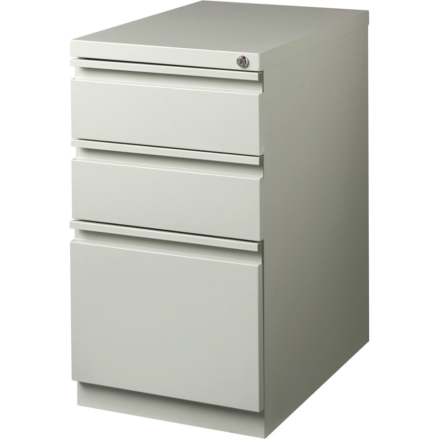 Lorell 23" Box/Box/File Mobile File Cabinet with Full-Width Pull - Image 5