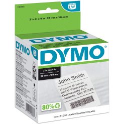 Dymo Permanent Poly Shipping Labels - 250 / Roll